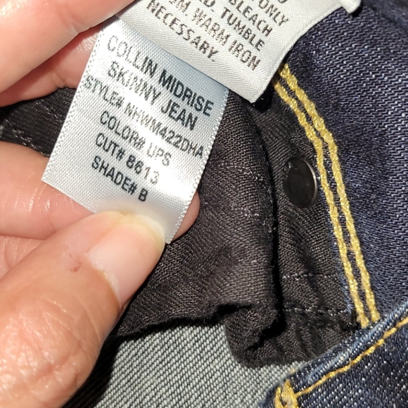 Hudson Collin Midrise Skinny Jean Size 25 - Picture 6 of 8